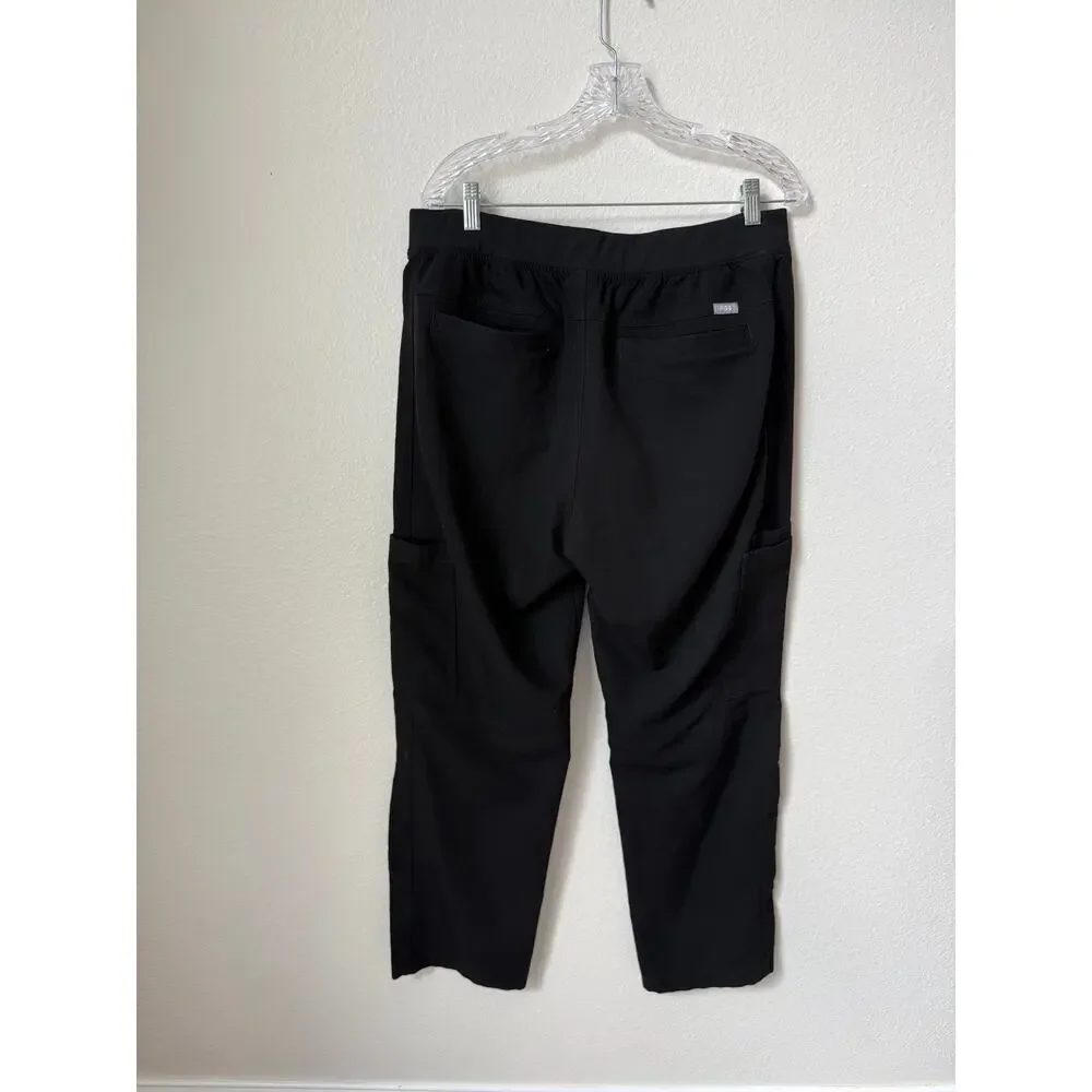 FIGS Men’s Axim Cargo Scrub Pants Black Size XL